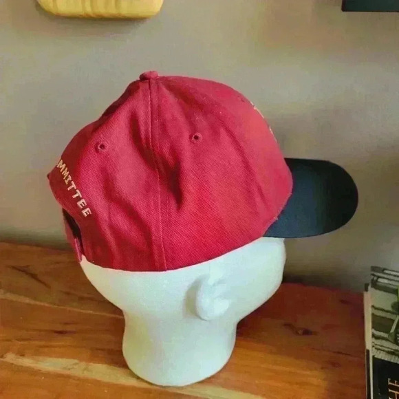 New W/O Tag Vintage Pheasants Forever Hunting Trucker Hat Adjustable Burgundy - Picture 4 of 8